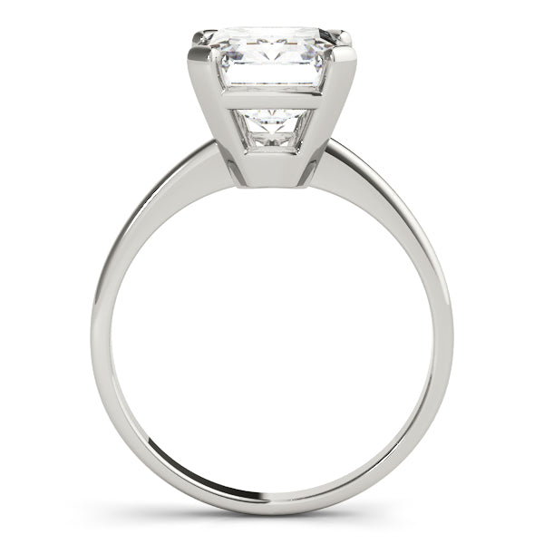 Noemi Emerald Lab Grown Diamond Solitaire Engagement Ring IGI Certified-VIRABYANI